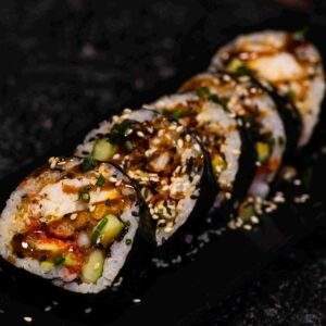 Soft shell futo maki nuotrauka