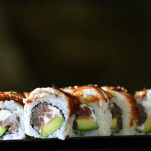 Unagi Maguro Deluxe fat man sushi